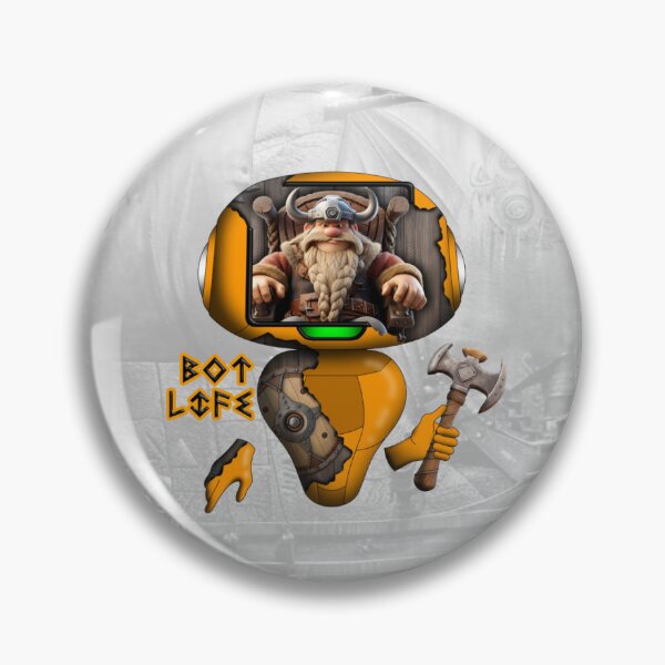 Item preview, Viking Botz designed and sold by Flawed Planet Designs.