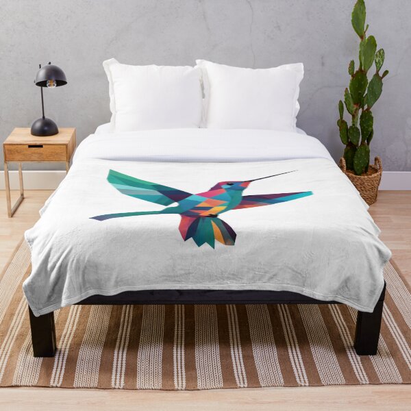 Item preview, Colibrí geométrico: un vuelo de colores designed and sold by Lorets-Designs.