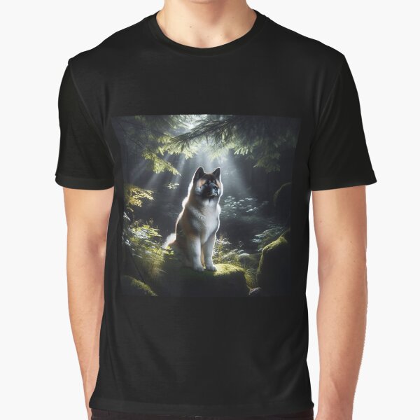 Vista previa del artículo con la obra «Light and Shadow Canine Harmony», diseñado y vendido por PawspectCreate.