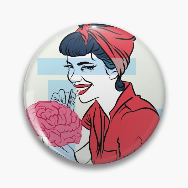 Item preview, Pin-up brain designed and sold by Yoko-Design.