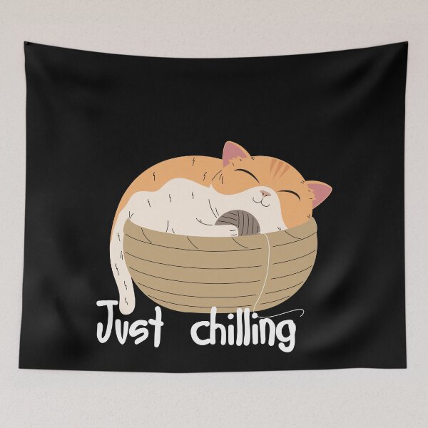 Item preview, Catnap - Cute cat sleeping designed and sold by Creative-Wolf16.