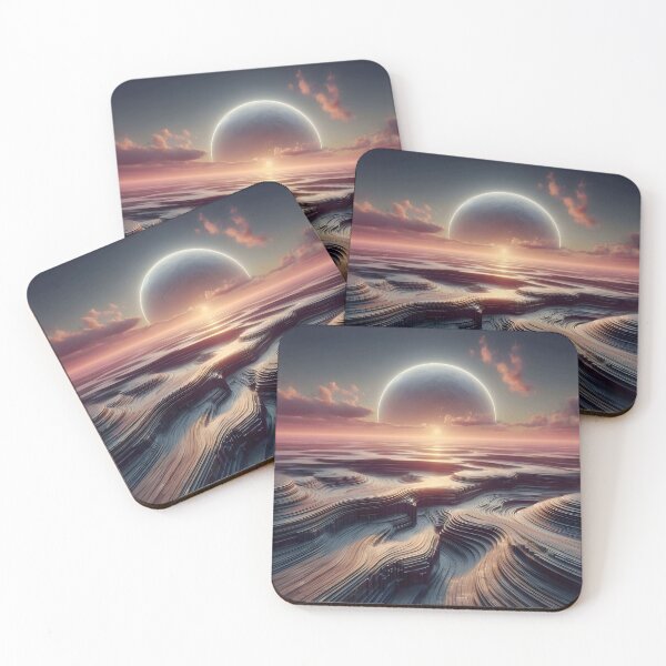 Item preview, Alien Dawn: Surreal Landscape of an Otherworldly Sunrise designed and sold by Donald Pierce.