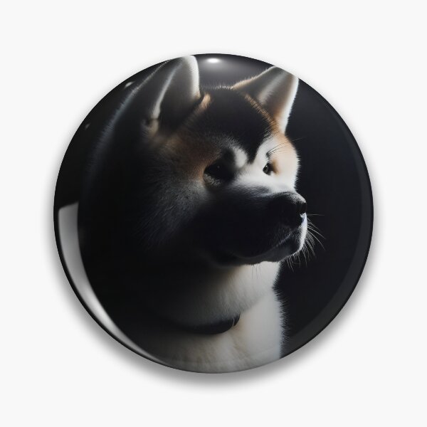 Item preview, Akita in Chiaroscuro Splendor designed and sold by PawspectCreate.