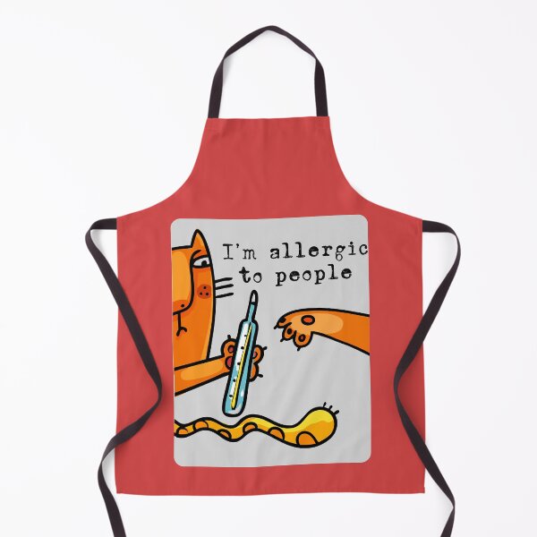 Item preview, I am Allergic to People designed and sold by PurrfectJourney.