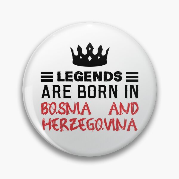 Artikelvorschau, Legenden werden in Bosnien und Herzegowina geboren entworfen und verkauft von BYNDART.
