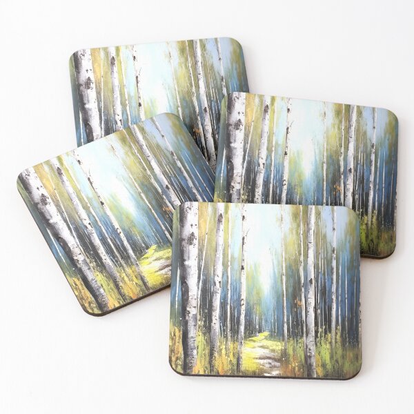 Item preview, Birch forest designed and sold by Made-by-Gus.