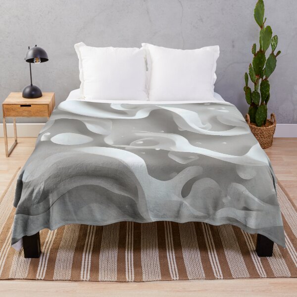 Item preview, Abstract Monochrome Liquid Swirl Pattern designed and sold by Rostislav Bouda.