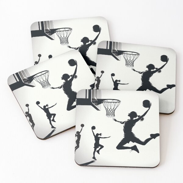 Item preview, Female Basketball Player in various poses. designed and sold by Print-Forge.