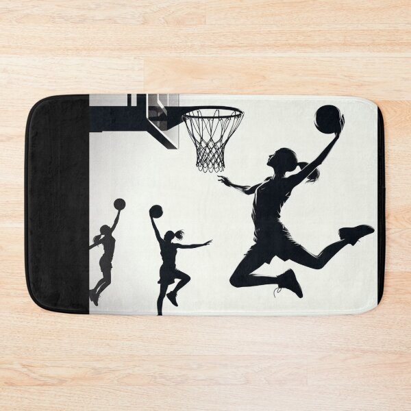 Item preview, Female Basketball Player in various poses. designed and sold by Print-Forge.