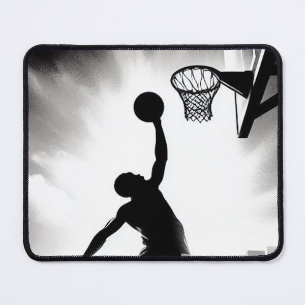 Item preview, Basketball player going to the basket designed and sold by Print-Forge.