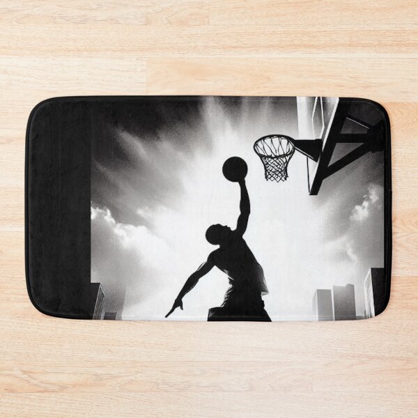 Item preview, Basketball player going to the basket designed and sold by Print-Forge.