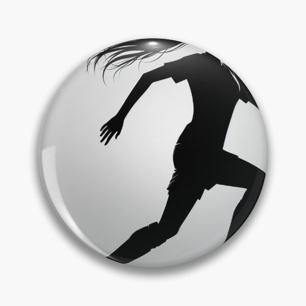 Item preview, Soccer player running with ball designed and sold by Print-Forge.