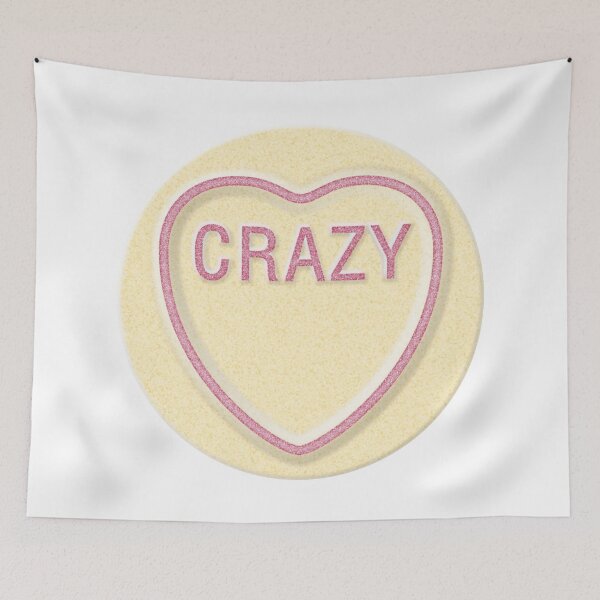 Item preview, NDVH Love Heart CRAZY designed and sold by Nik’s T-Shirts.