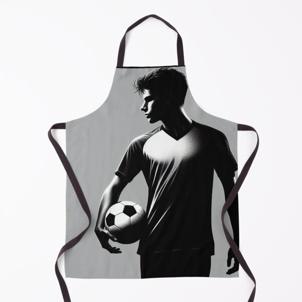 Item preview, Soccer Player Standing with Ball designed and sold by Print-Forge.