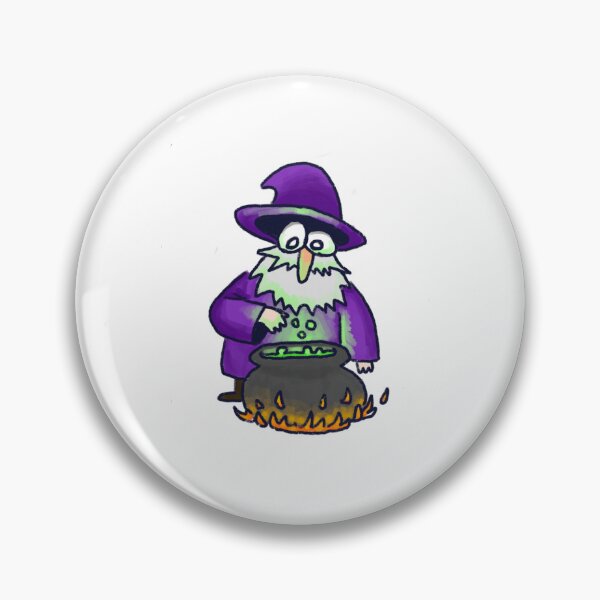 Item preview, Wizard and his Pot designed and sold by AlexMustafaArt.