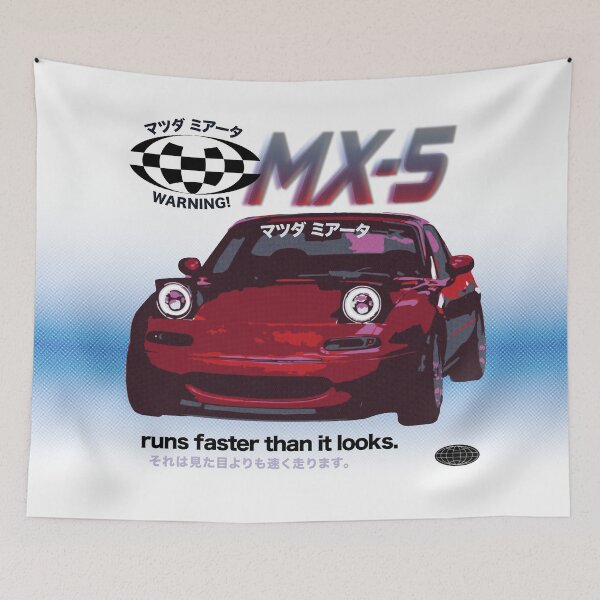 Item preview, Miata MX 5 Warning designed and sold by Shavagraphic.