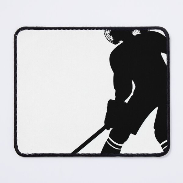 Item preview, Hockey player with puck designed and sold by Print-Forge.