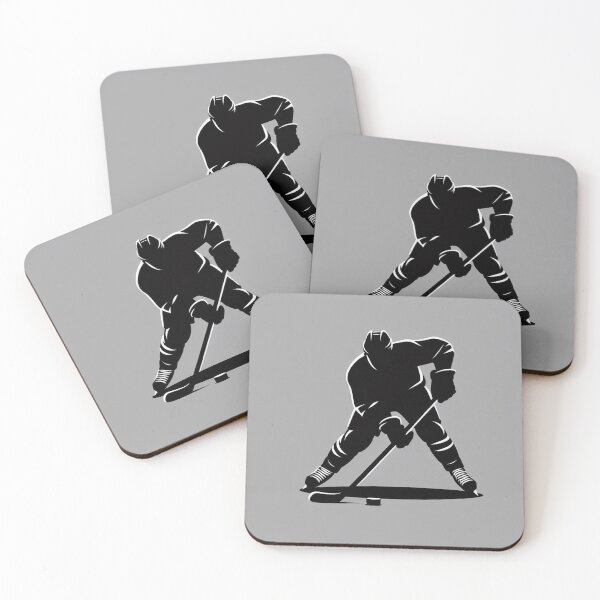 Item preview, Hockey player with puck designed and sold by Print-Forge.