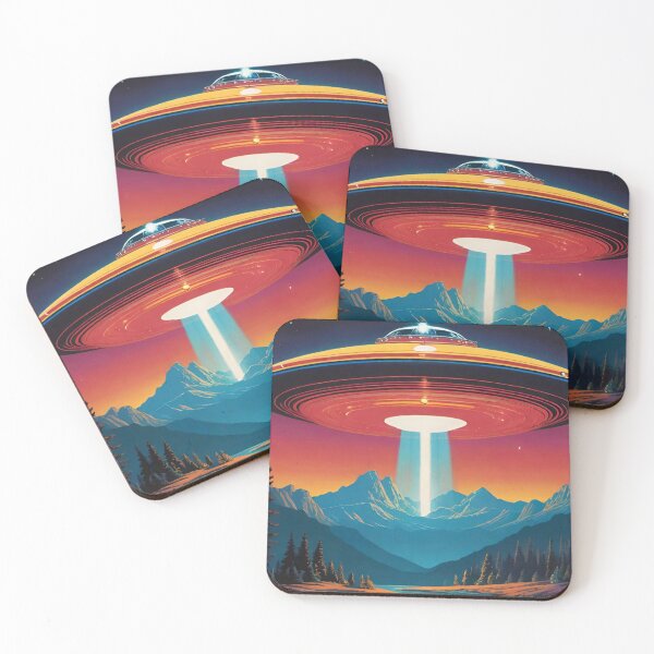 Item preview, Celestial Encounter: Unveiling UFO Enigma designed and sold by GrizzlyCollective.