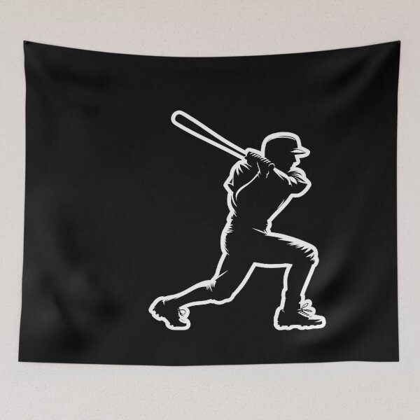 Item preview, Baseball player with bat designed and sold by Print-Forge.