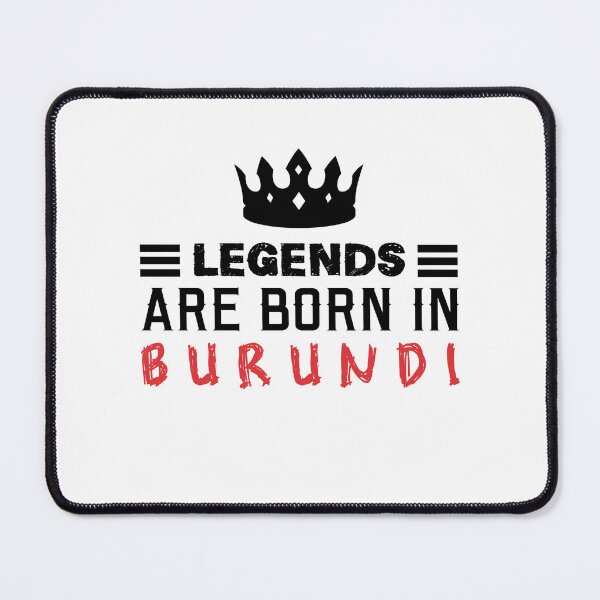 Item preview, Legends are born in Burundi designed and sold by BYNDART.