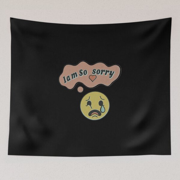 Item preview, "I am so sorry emoji ". Cute emoji face designed and sold by Obinne.