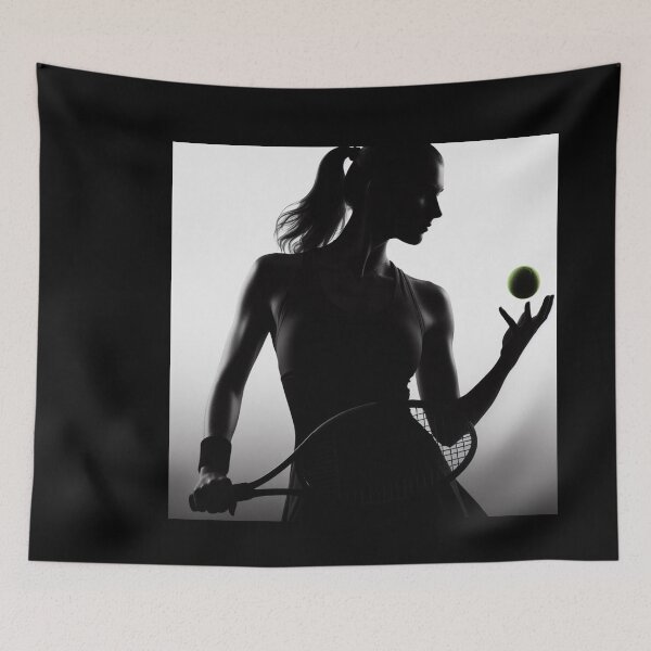 Item preview, Tennis player designed and sold by Print-Forge.