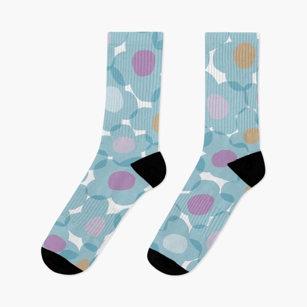 Item preview, Iconic Nordic Watercolor Blue Flowers designed and sold by Deutschic.