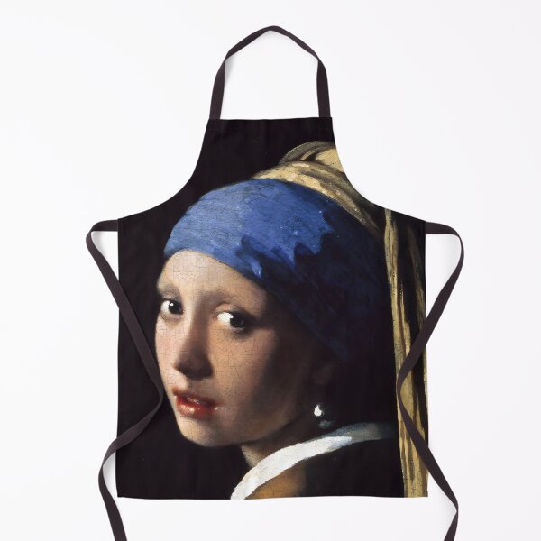 Item preview, The Girl With The Pearl Earring painting designed and sold by khumpa.