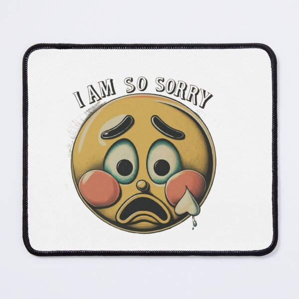 Item preview, " I am so sorry emoji " . Funny emoji designed and sold by Obinne.