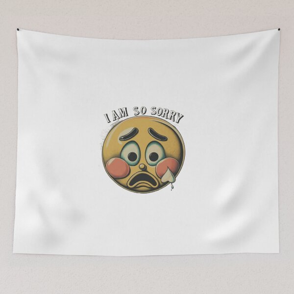 Item preview, " I am so sorry emoji " . Funny emoji  designed and sold by Obinne.
