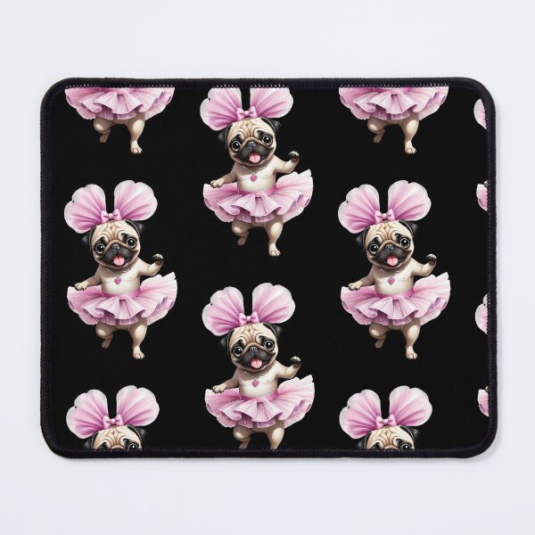 Item preview, Cute Pug in a Hot Pink Tutu designed and sold by Kazzasthings.