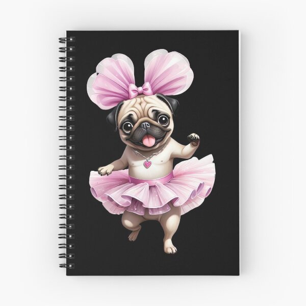 Item preview, Cute Pug in a Hot Pink Tutu designed and sold by Kazzasthings.