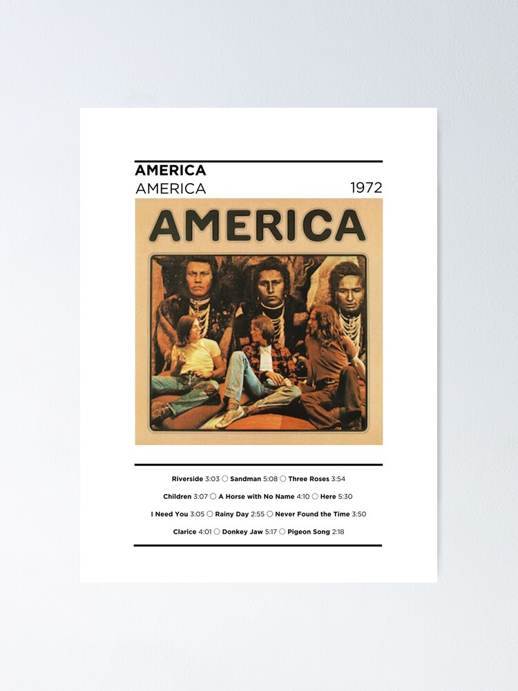 America アルバム「America」 ４アルバムとコンサートパンフレット America Album