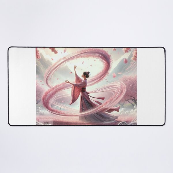 Item preview, Breeze Among Blossoms A Portrait of a Woman Air Bender designed and sold by Te-Ane.