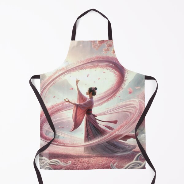 Item preview, Breeze Among Blossoms A Portrait of a Woman Air Bender designed and sold by Te-Ane.
