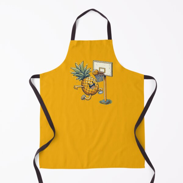 Item preview, Cute Kawaii Pineapple Fruit Dunk Basketball designed and sold by TomFrontierArt.