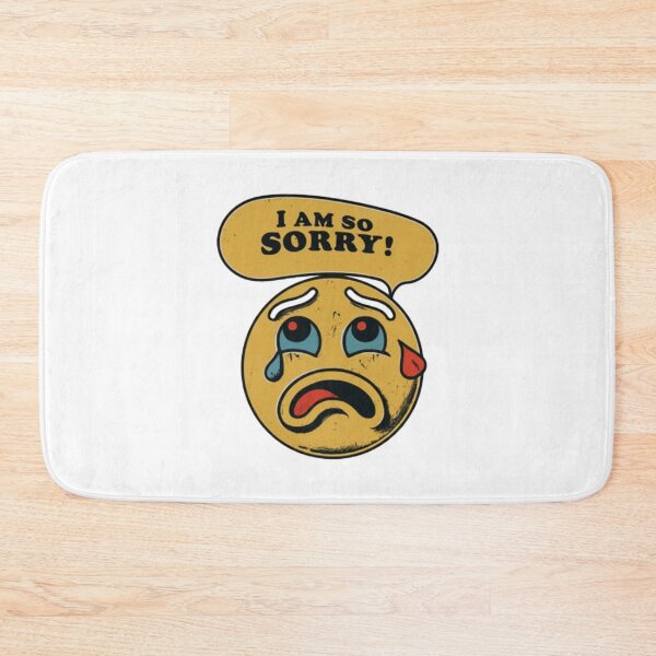 Item preview, " I am so sorry emoji " . Emoji face designed and sold by Obinne.