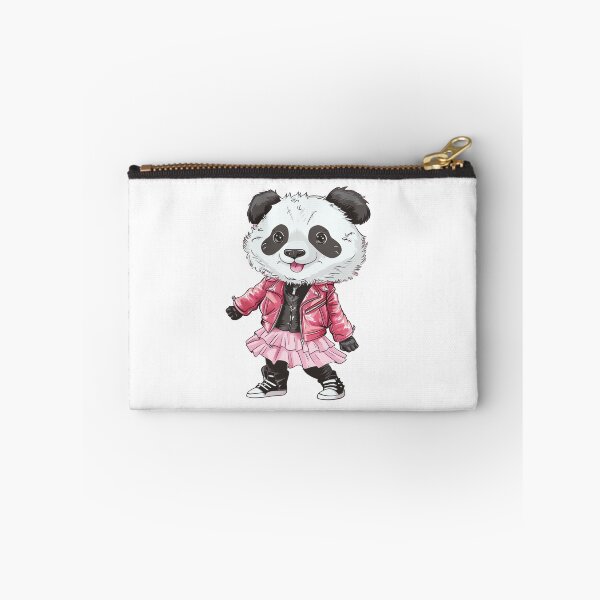 Item preview, Panda in a pink leather jacket designed and sold by Chugai.
