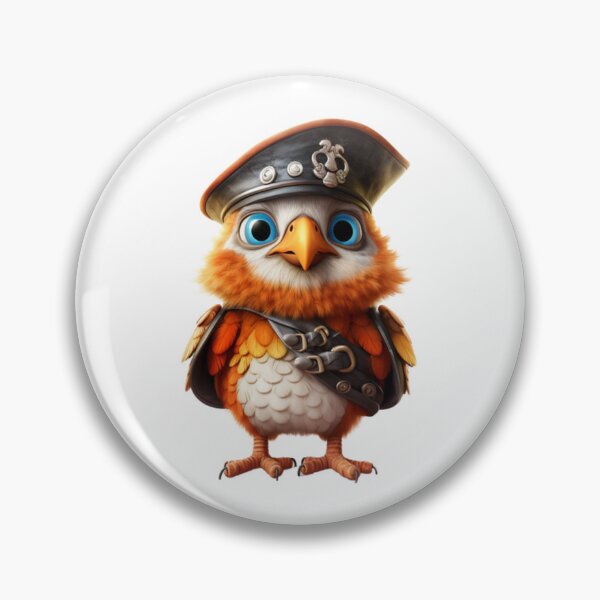 Item preview, Kawaii Owl Pirate designed and sold by KawaiiArtStyle.