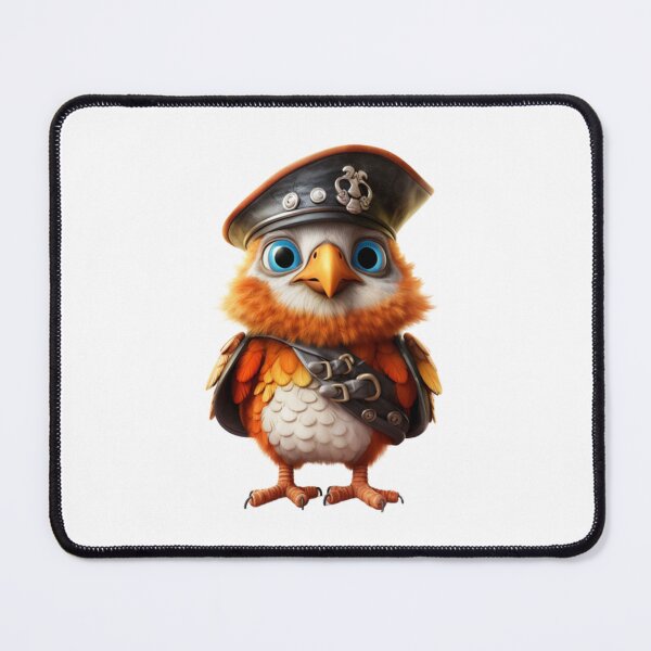 Item preview, Kawaii Owl Pirate designed and sold by KawaiiArtStyle.