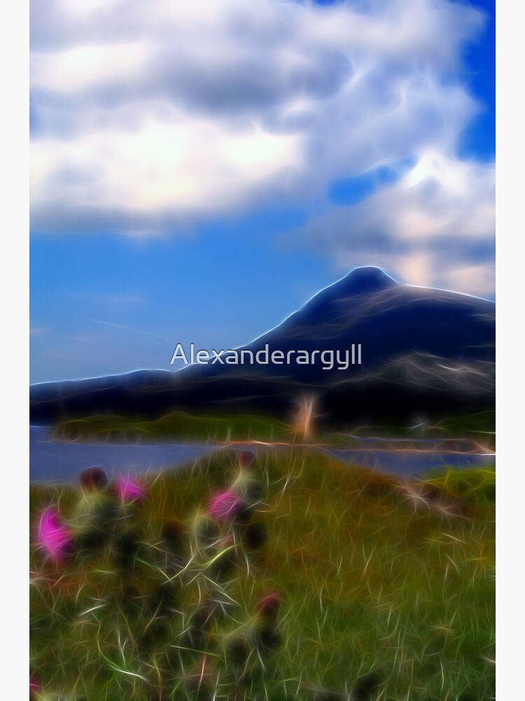 Thistle-Castle-Quinag=Fractalius by Alexanderargyll