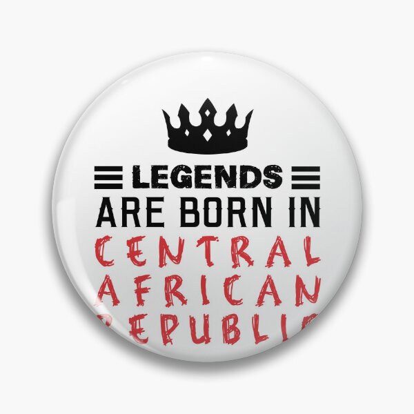 Item preview, Legends are born in Central African Republic designed and sold by BYNDART.