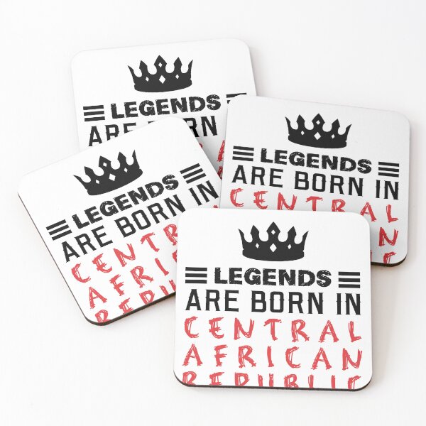 Item preview, Legends are born in Central African Republic designed and sold by BYNDART.