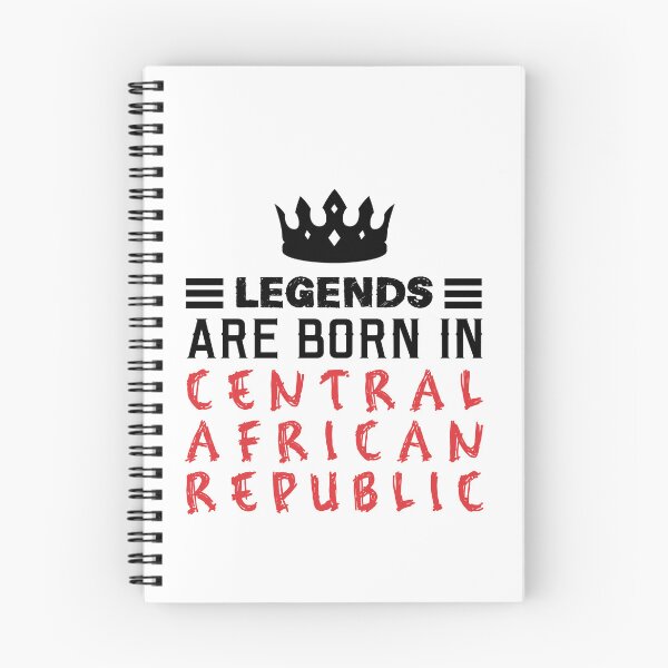 Item preview, Legends are born in Central African Republic designed and sold by BYNDART.