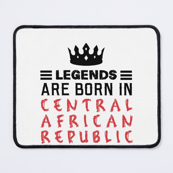 Item preview, Legends are born in Central African Republic designed and sold by BYNDART.