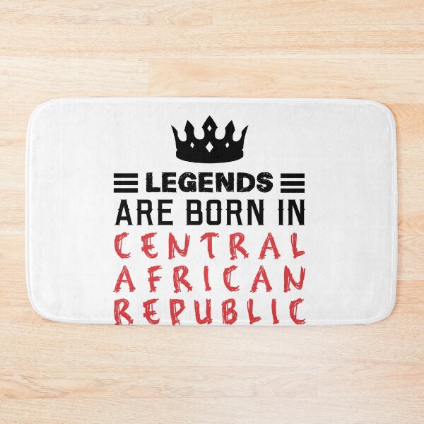 Item preview, Legends are born in Central African Republic designed and sold by BYNDART.