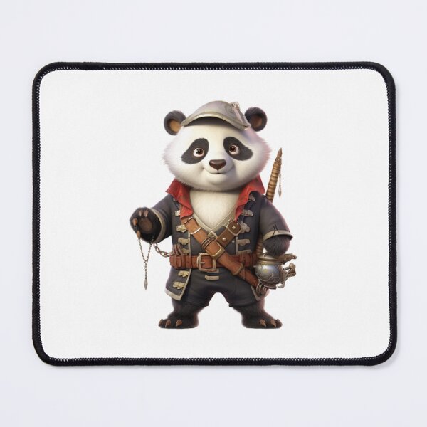 Item preview, Kawaii Panda Pirate designed and sold by KawaiiArtStyle.