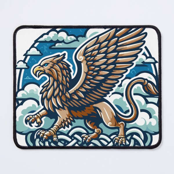 Item preview, Griffin's Flight: Knotwork Majesty in the Skies designed and sold by Animoodles.