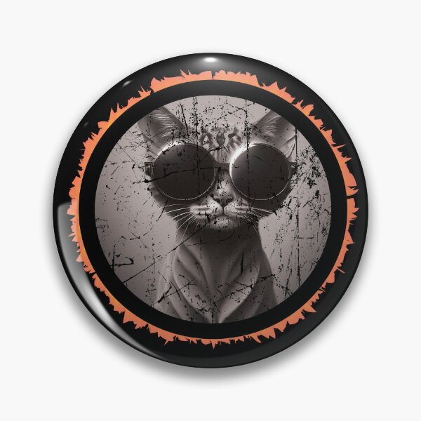 Item preview, Solar Eclipse 2024 Cat Wearing Solar Eclipse Glasses designed and sold by Slassyat.
